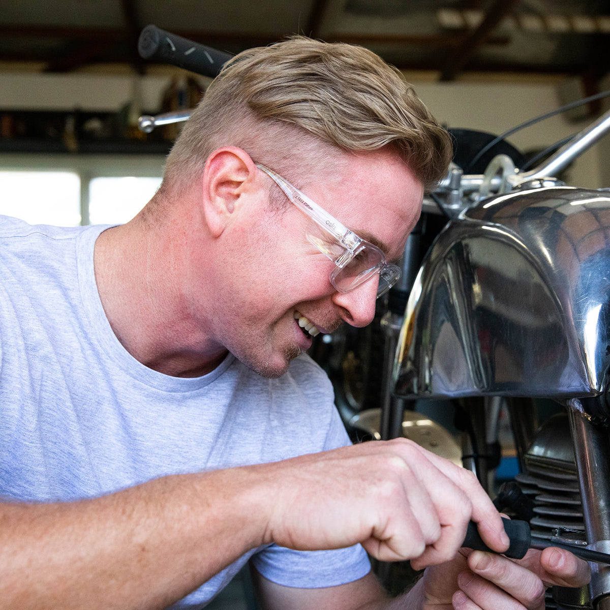 Seven Days Series, Clear Protective Safety Glasses