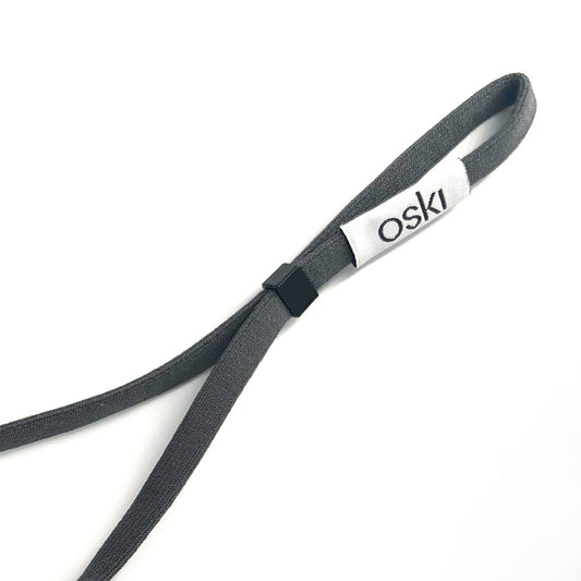 Oski Lanyard in Charcoal