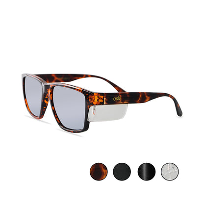 Seven Days Series, Reflective Protective Polarised Safety Sunglasses